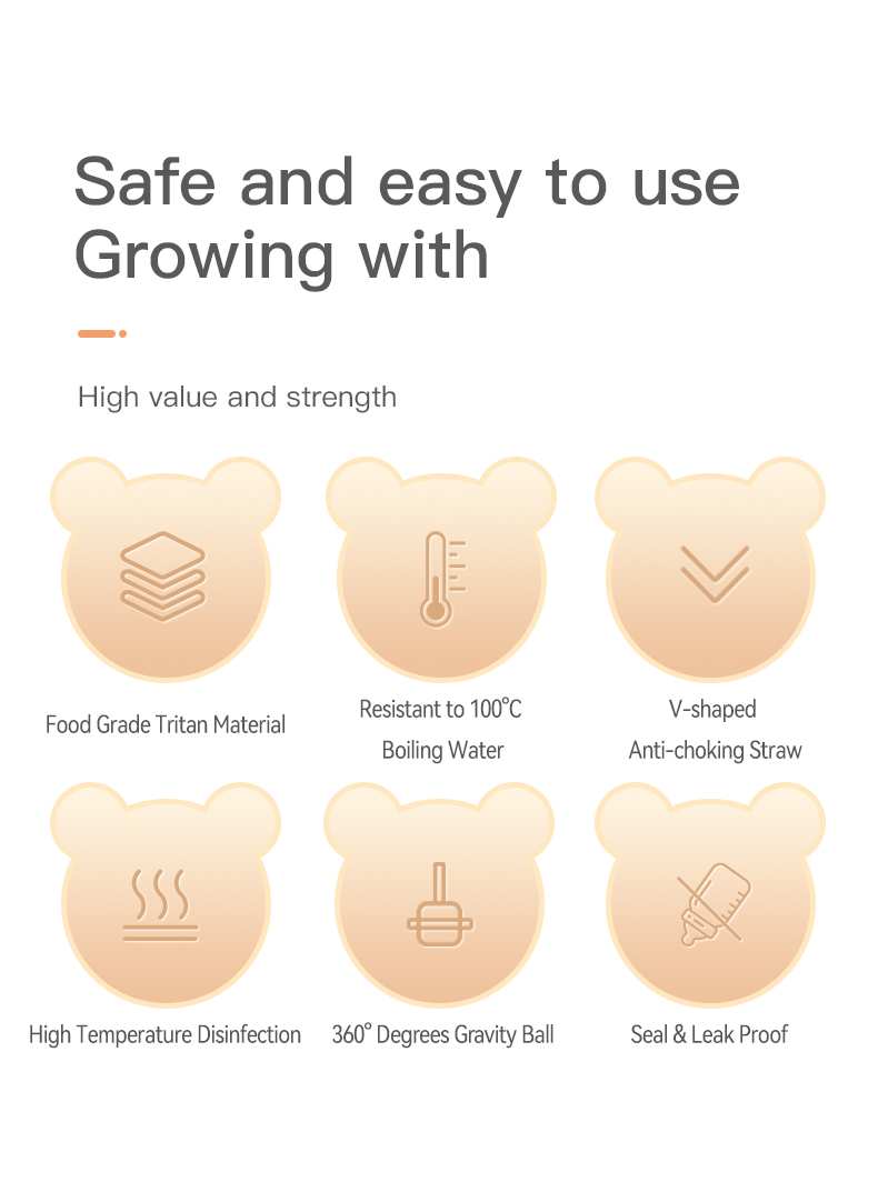 Bear Water Cup (2) Bouche à l'eau (2)