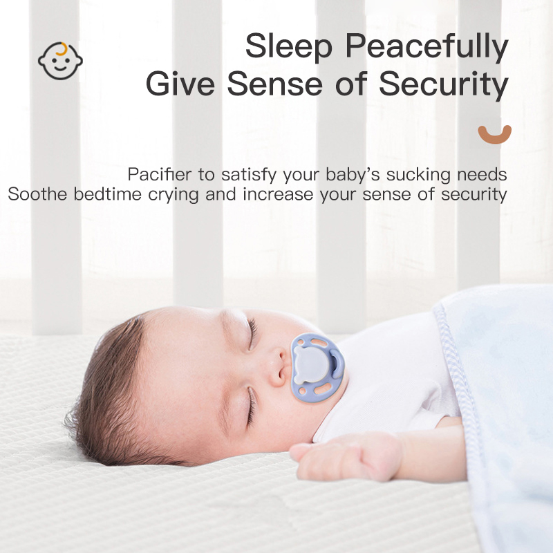 Pacificateur apaisant en silicone de qualité alimentaire léger