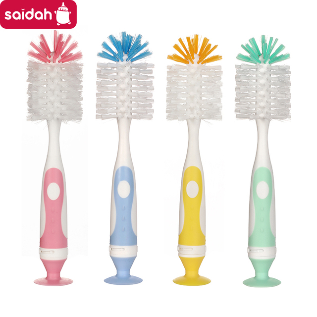 2 en 1 mère-enfant en nylon pour bébé tasse de nettoyage de nettoyage du support d'aspiration du support d'alimentation