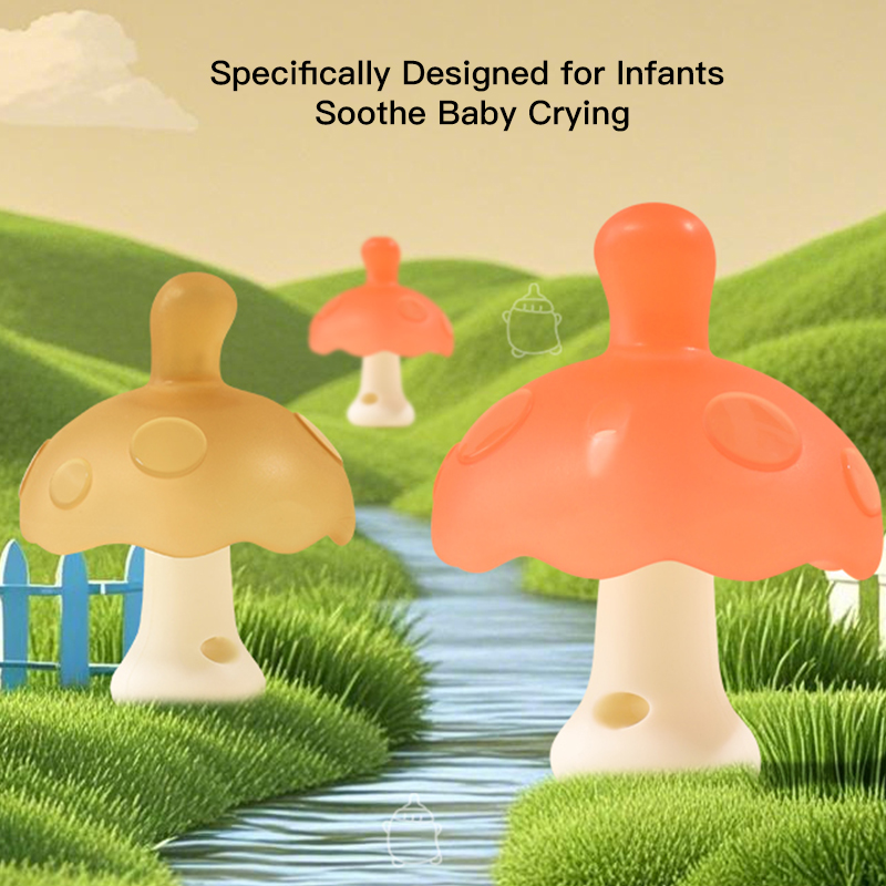 Toyage apaisant du nourrisson en silicone sans BPA pour le soulagement de la gomme
