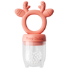 Faisseur de fruits pour bébé en silicone non toxique sans toxique avec conception de cerfs