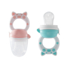 Silicone Baby Feeder Teether - Mignon Pig Design pour fruits et légumes | Pacificateur alimentaire sans BPA sans BPA