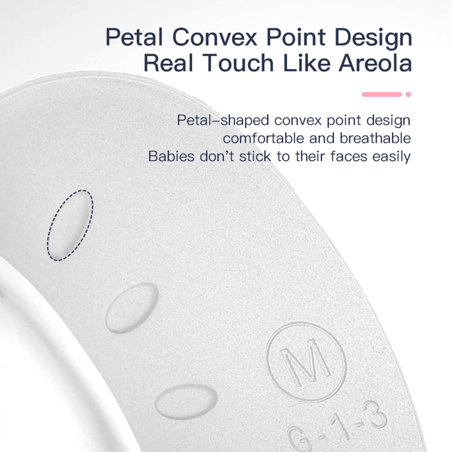 2pcs Set Silicone Cartoon Guet Shape Baby Pacificier Minpple Protecteurs avec boîte PP