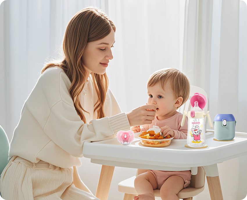 SAIDAH Botteau avec un design ergonomique anticolique ergonomique