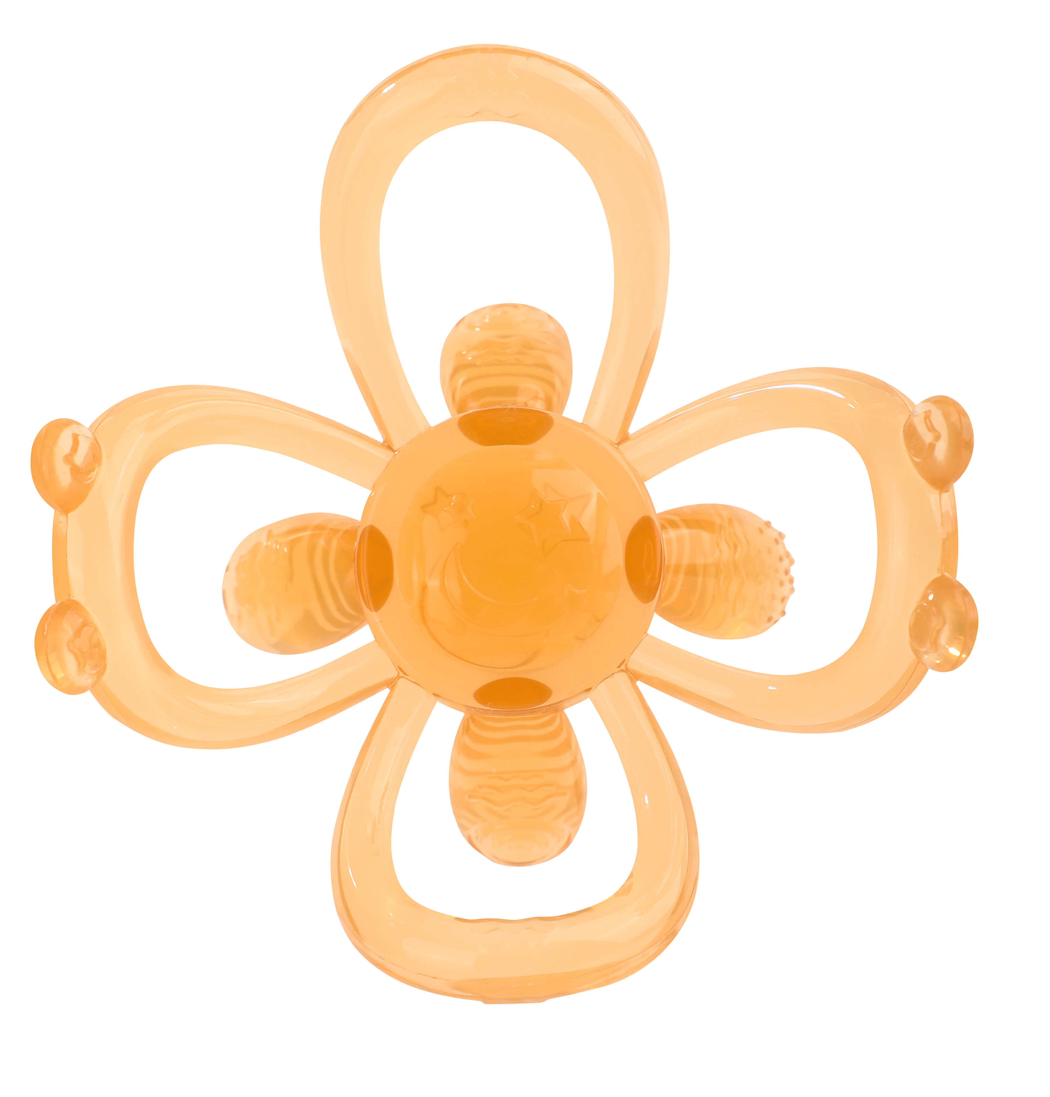 Balle de dentition douce naturelle - jouet sensoriel pour le soulagement du nourrisson