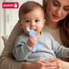 Bébé de silicone en forme de lapin sans BPA Teether - jouet de dentition pour le nourrisson sûr et doux
