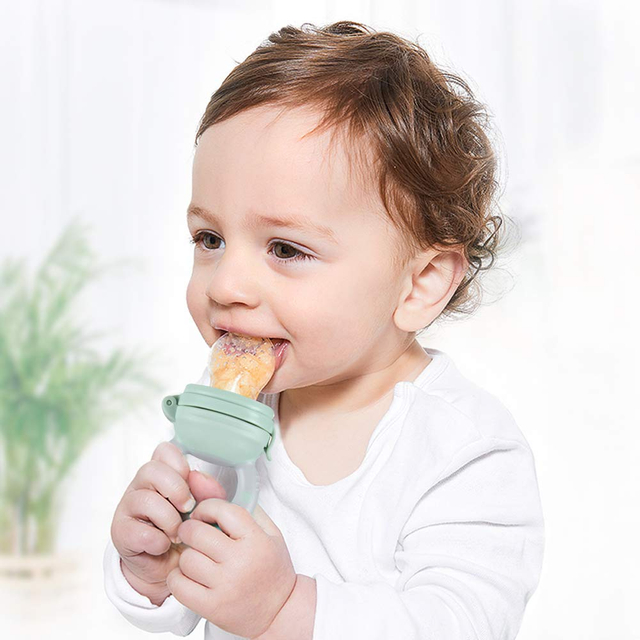Silicone Baby Feeder Teether - Mignon Pig Design pour fruits et légumes | Pacificateur alimentaire sans BPA sans BPA