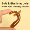 Stick de dentition en silicone sans BPA et sans BPA pour les bébés