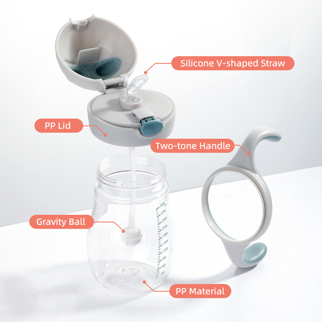 Adorable tasse de girouette en forme de chat pour les tout-petits pour les tout-petits