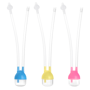 Aspirateur nasal bébé anti-reflux hygiénique doux avec silicone