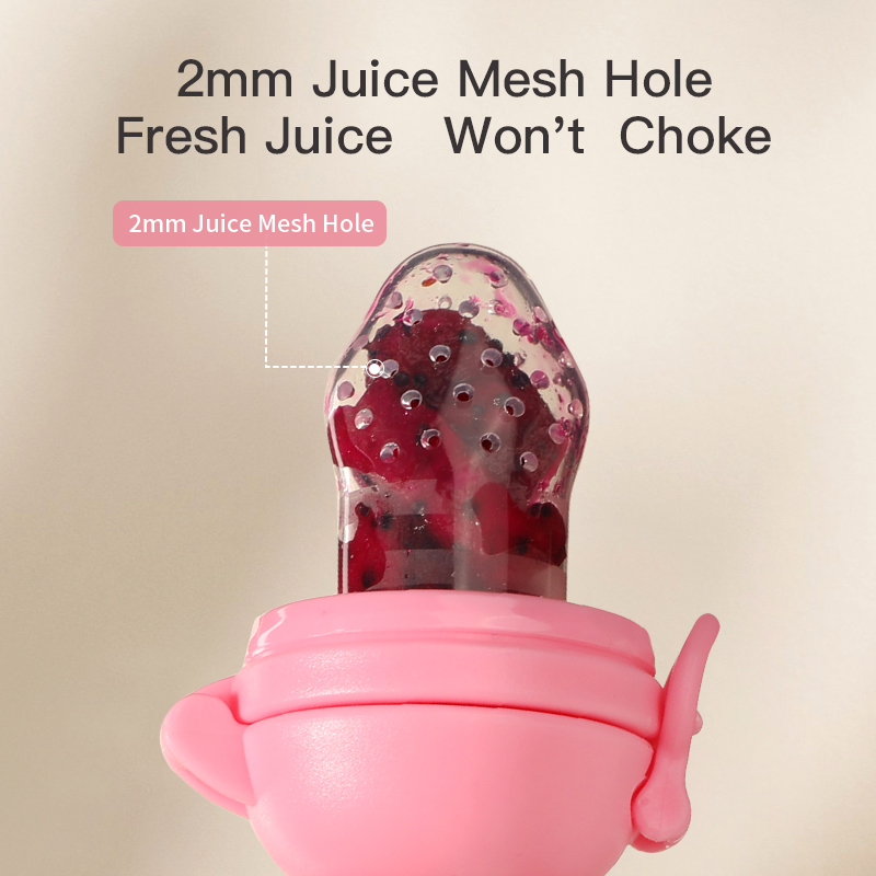 Faisseur de fruits pour bébé propulsion avancée avec silicone sans BPA