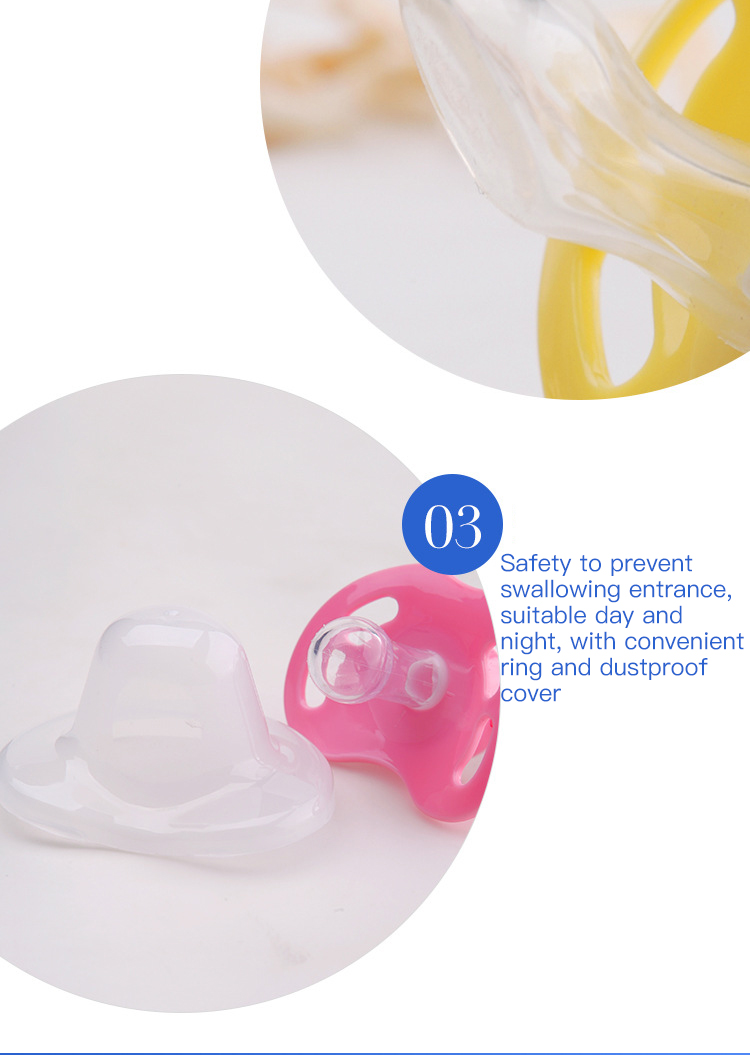 Pacificateur d'entraîneur à sucer en toute sécurité pour un apaisant émotionnel