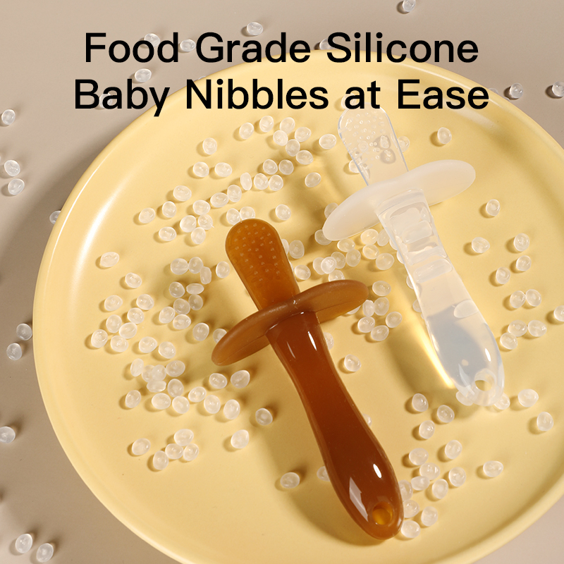 Stick de dentition en silicone sans BPA et sans BPA pour les bébés