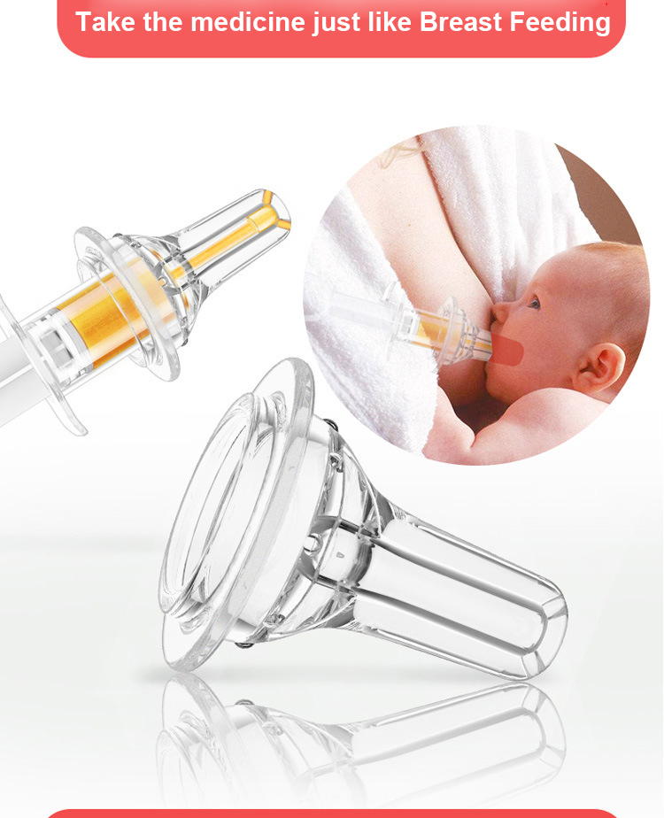 Dispensateur de médecine pour bébé sans BPA de 20 ml