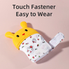Bébé de dentition mitaines | Gants anti-infiltration en silicone de qualité alimentaire | Gentill Aoth Bunny Design Infant Teether Toy