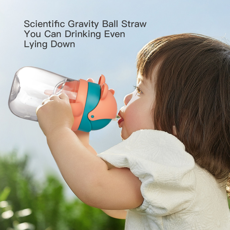 Tasse d'entraînement pour bébé tritan résistante à la fuite à l'épreuve des fuites