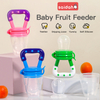 Faisseur de bébé en silicone Star - Pacificateur de fruits sans fruits BPA pour le soulagement de la dentition + jouet à mastication doux