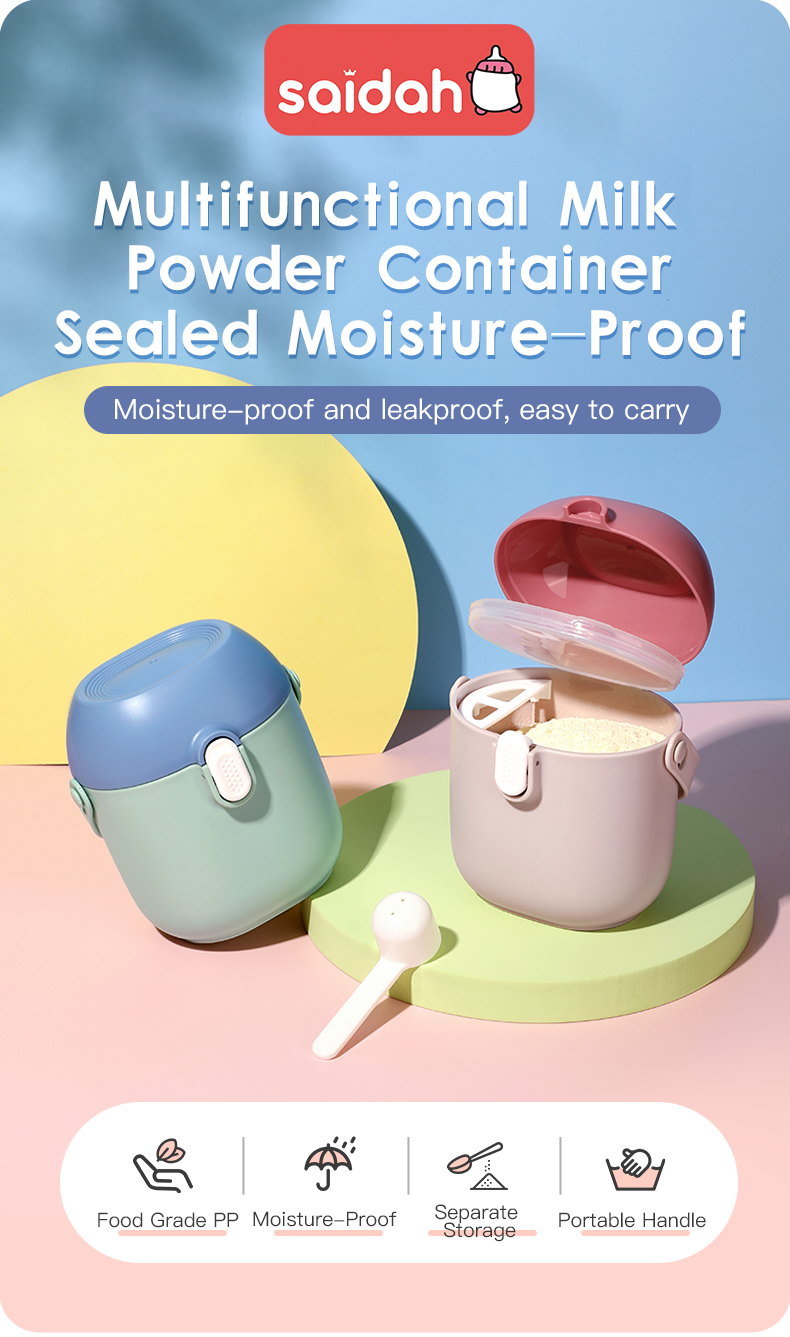 R&eacute;cipient &agrave; lait en poudre