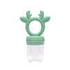 Faisseur de fruits pour bébé en silicone non toxique sans toxique avec conception de cerfs