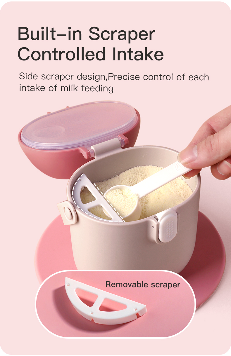 R&eacute;cipient &agrave; lait en poudre