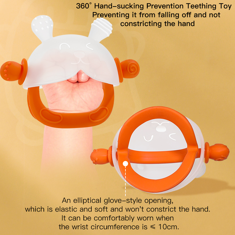 Mignon de lapin en silicone pour les bébés